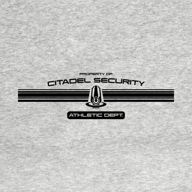 C-Sec Athletic Dept. [Black] by Karthonic